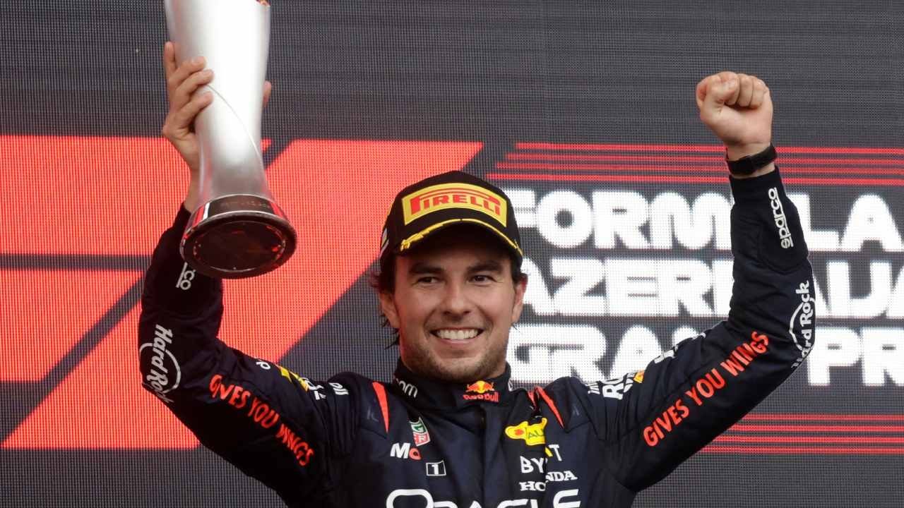 Sergio "Checo" Pérez ganó el Gran Premio de Azerbaiyán este domingo 30 de abril de 2023