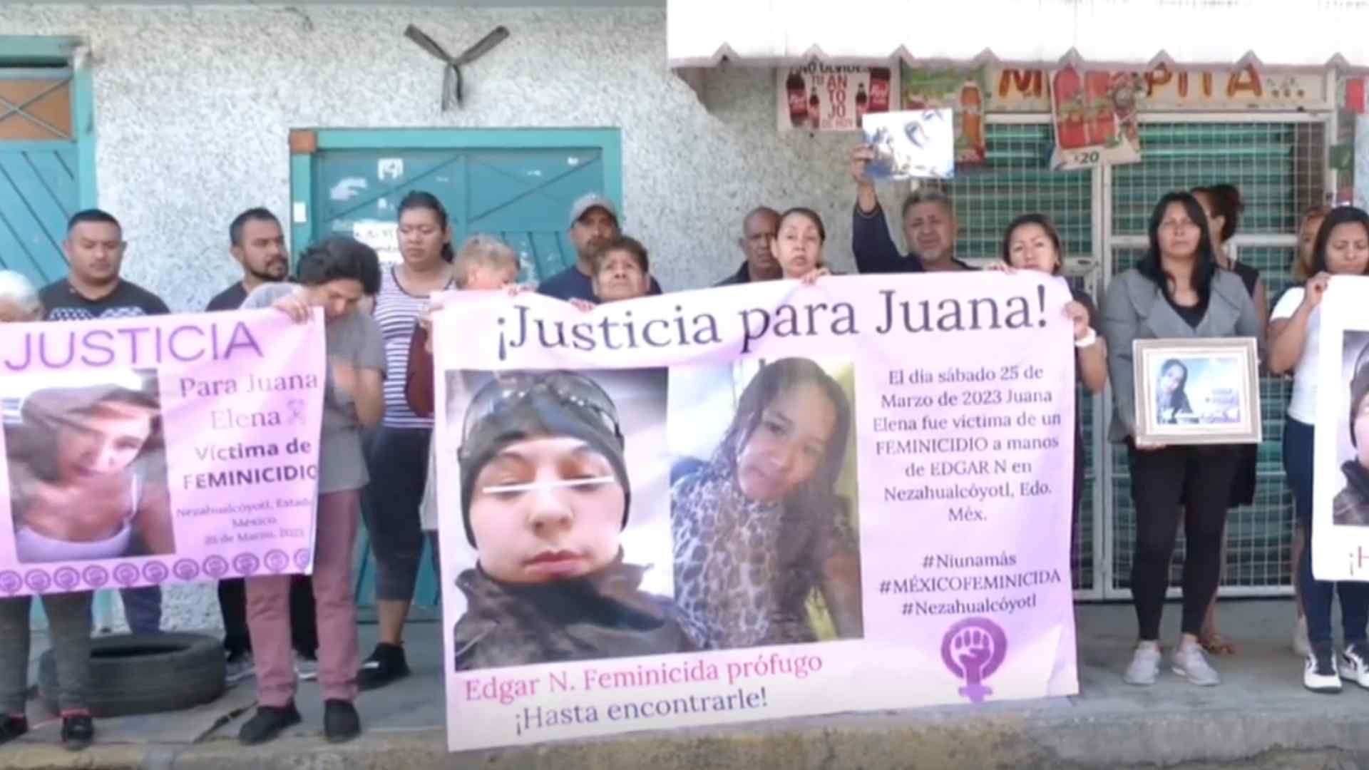 Feminicidio de Juanito en Edomex está impune.