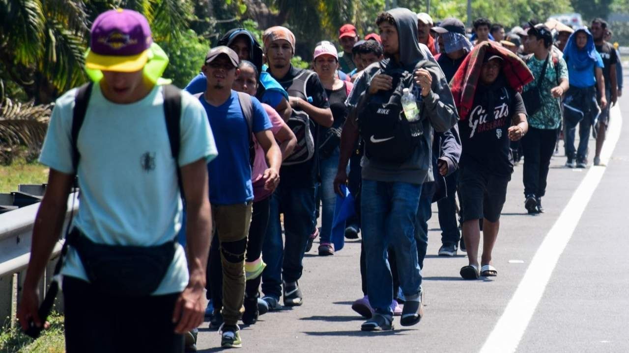 La caravana podría tardar 10 días en llegar a la Ciudad de México