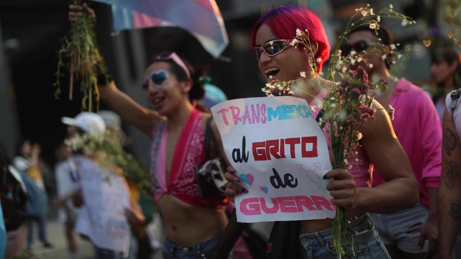 Comunidad Trans Marcha por sus Derechos LGBT en México