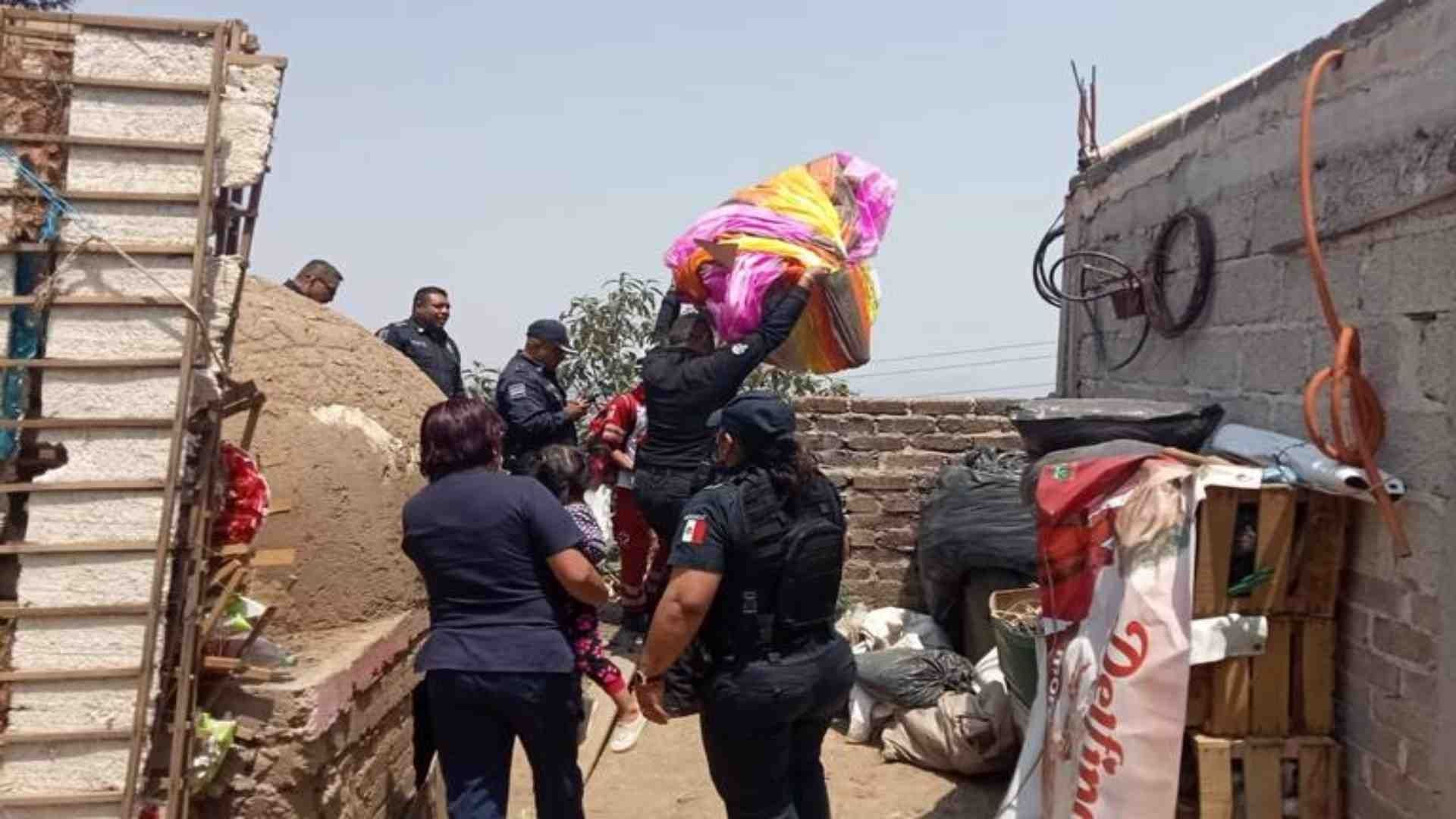 Se desploma globo de cantoya en Texcoco