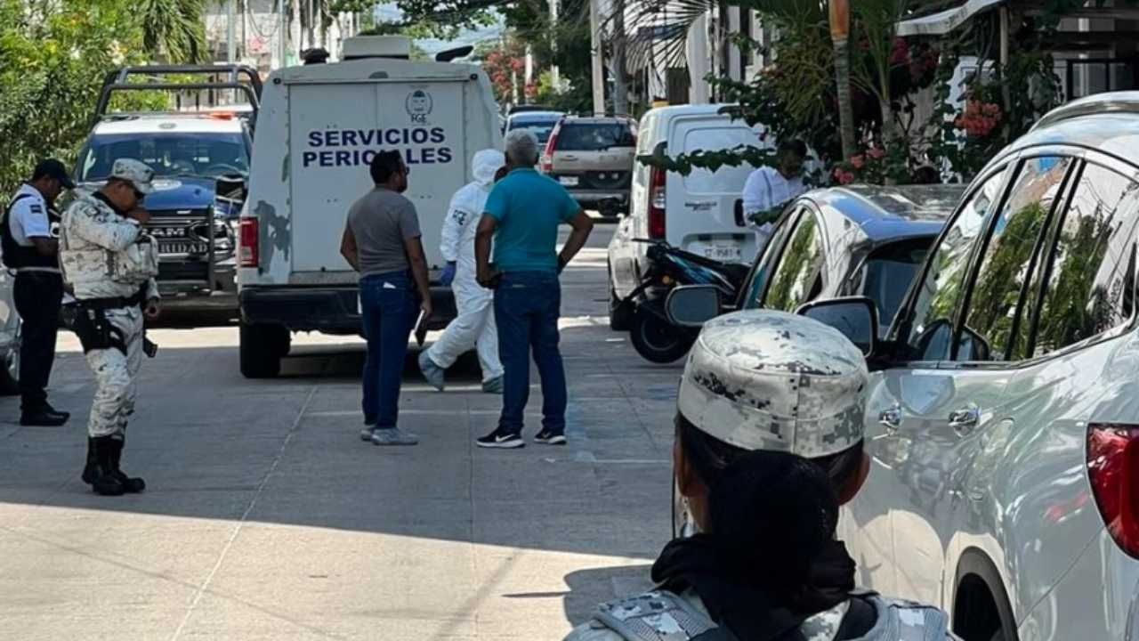 Peritajes tras asesinato de una mujer en Playa del Carmen