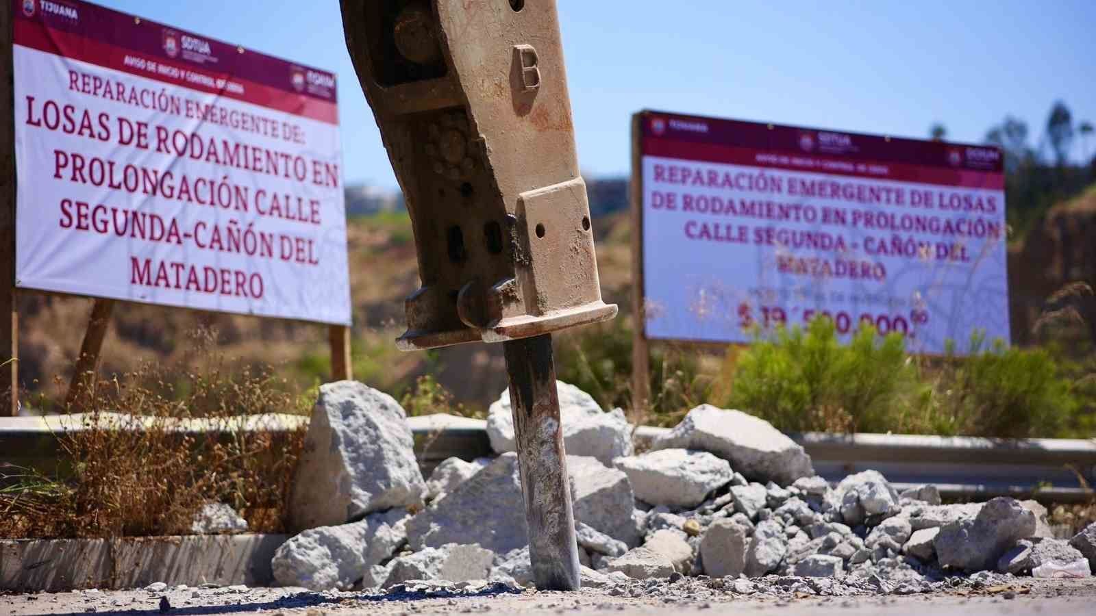 Ayuntamiento de Tijuana inicia reconstrucción del Cañón del Matadero