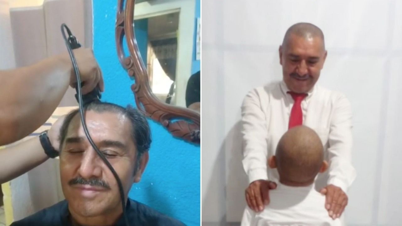 Video: Maestro se Rapa en Apoyo a Alumno con Cáncer 