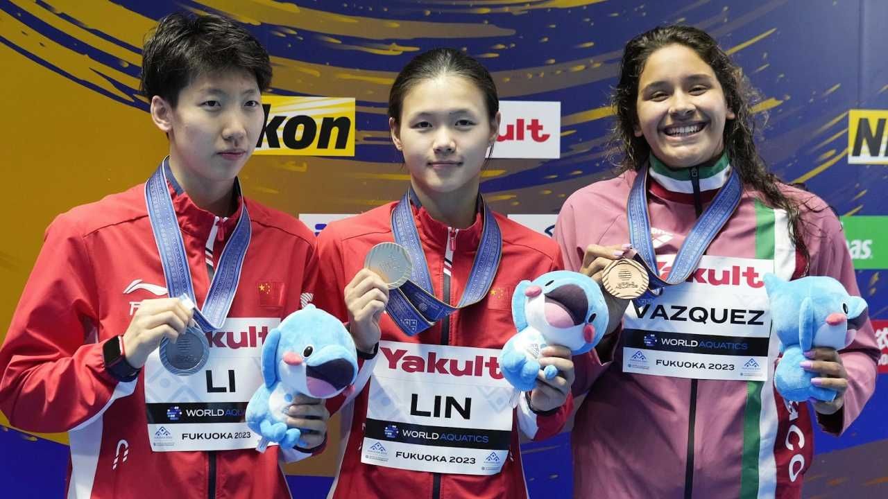 Aranza Vázquez Gana Bronce en Trampolín en Mundial de Fukuoka 2023