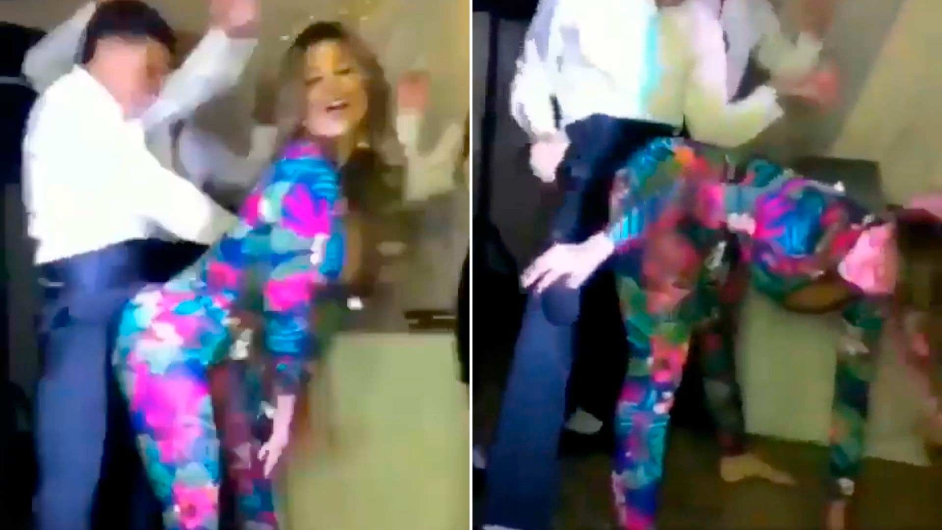 Maestra Baila Perreo con Alumno en Plena Fiesta de Graduación: Video 