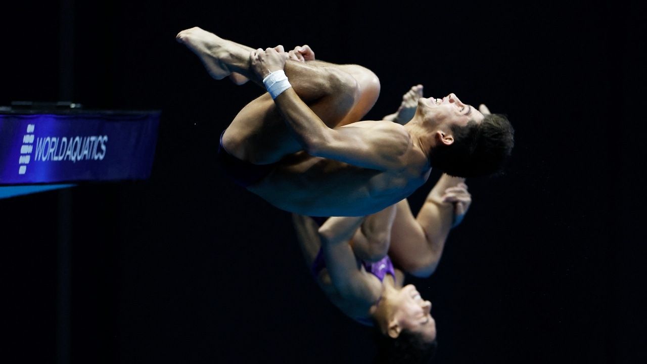 México se llevó medalla de plata en la categoría de clavados mixtos en el Mundial de Natación Fukuoka 2023