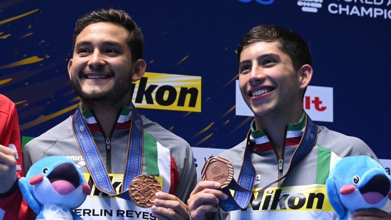 México se convierte en el segundo medallero del Mundial de Natación