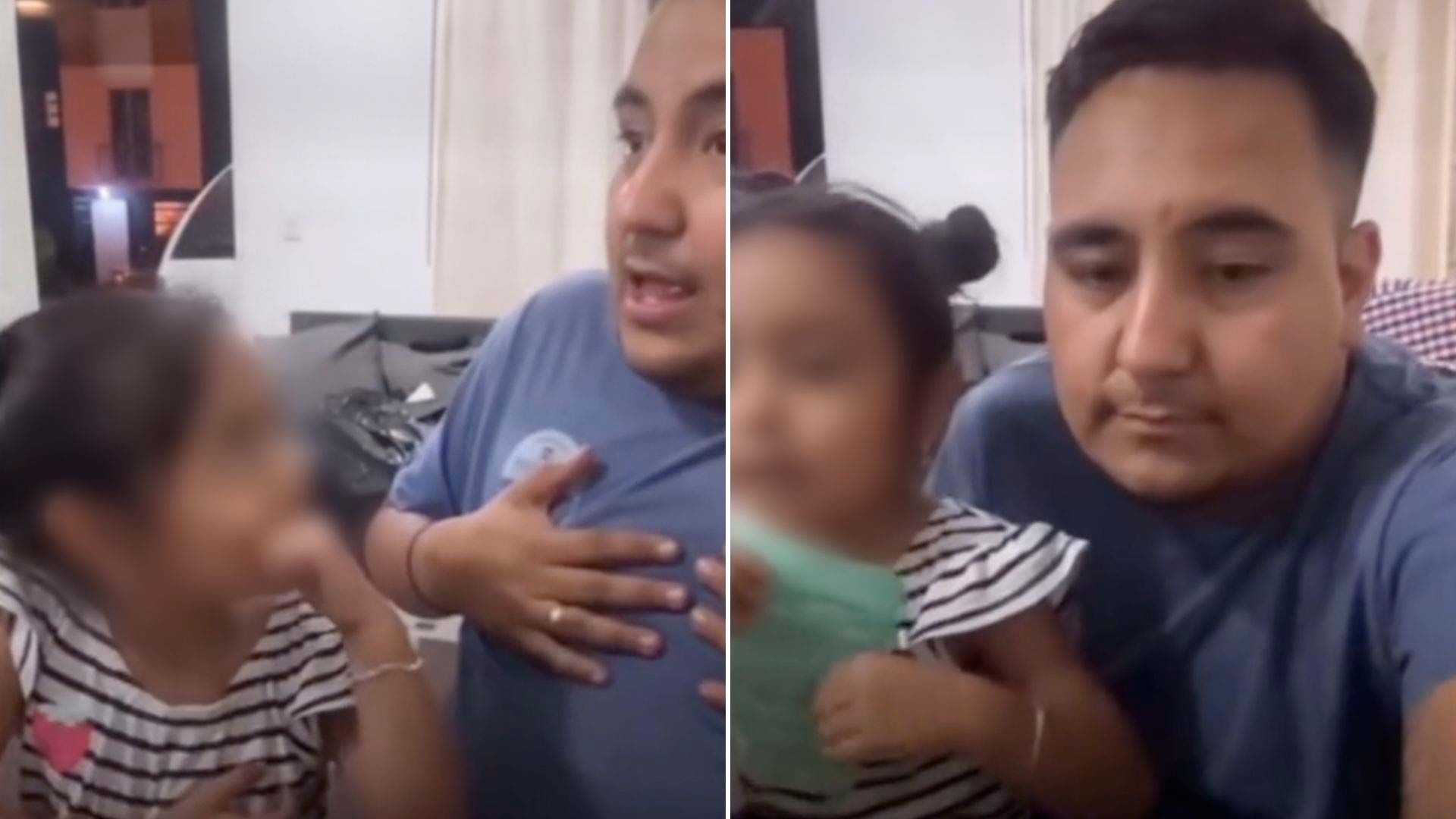 Niña revela infidelidad de la mamá frente a su papá