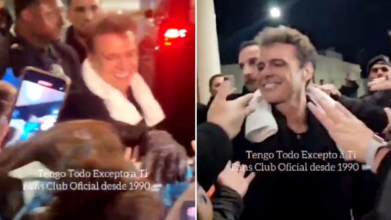 Luis Miguel se encontró con decenas de fans en Argentina tras dar diez conciertos en la ciudad de Buenos Aires