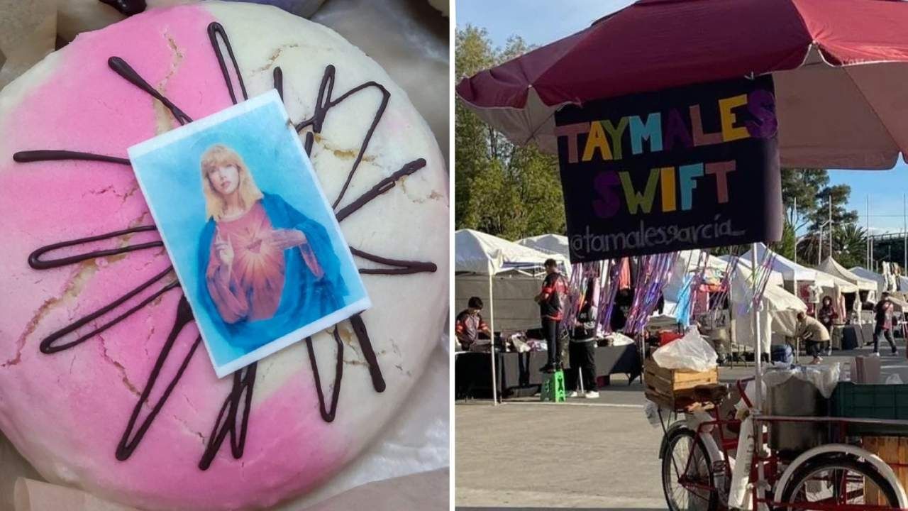 Tamales y Conchas de Taylor Swift se venden en el Foro Sol