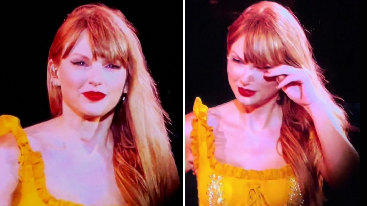 Taylor Swift se conmueve hasta las lágrimas en su primer concierto en México