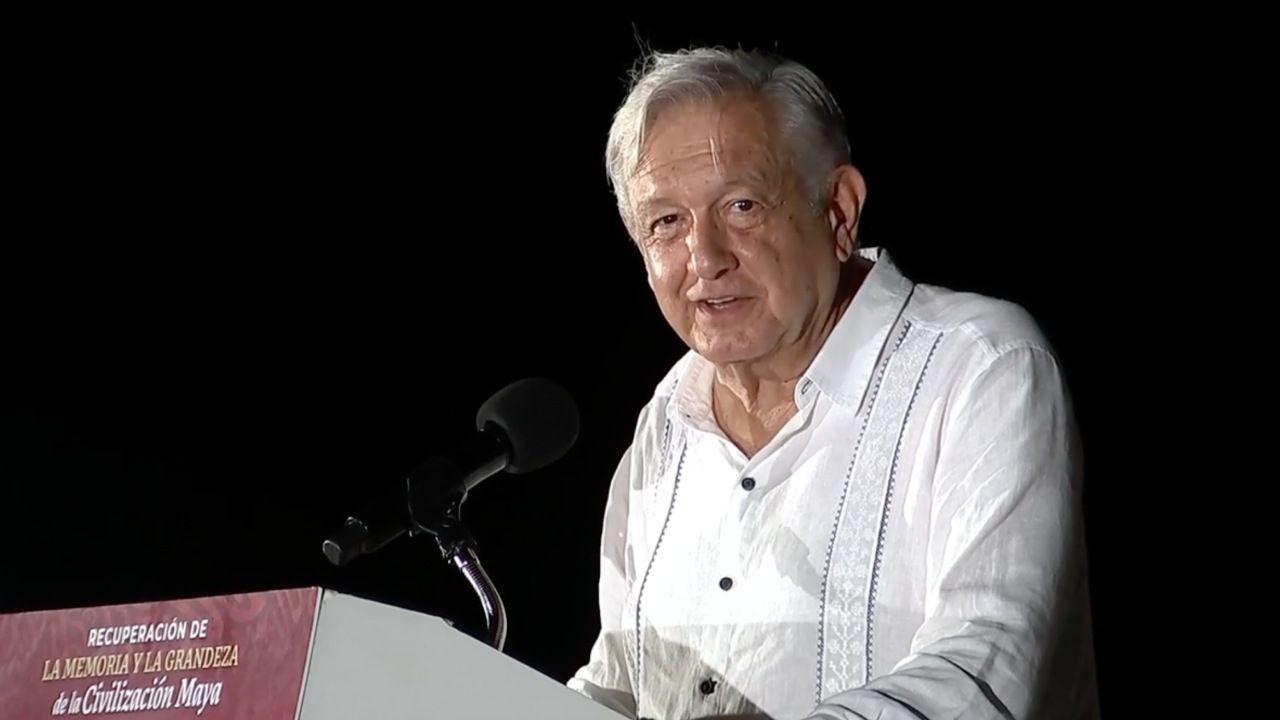 AMLO Destaca en Chichén Itzá Redoble de Esfuerzos para Concluir Obras de su Gobierno