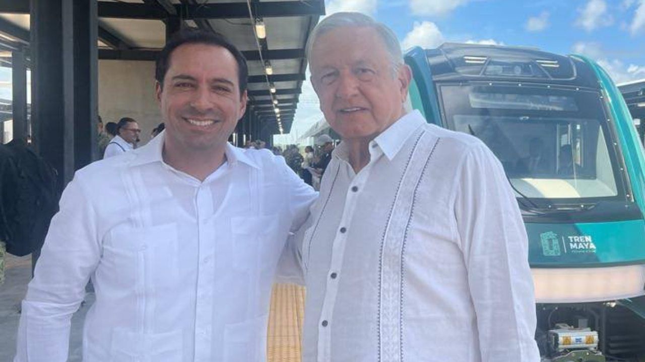 En su red social X, el gobernador Mauricio Vila publicó un video desde la estación Teya