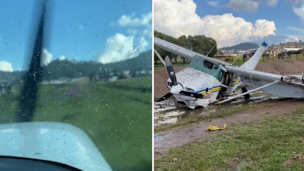 Los Varones de Culiacán comparten momento en que avioneta sufre accidente