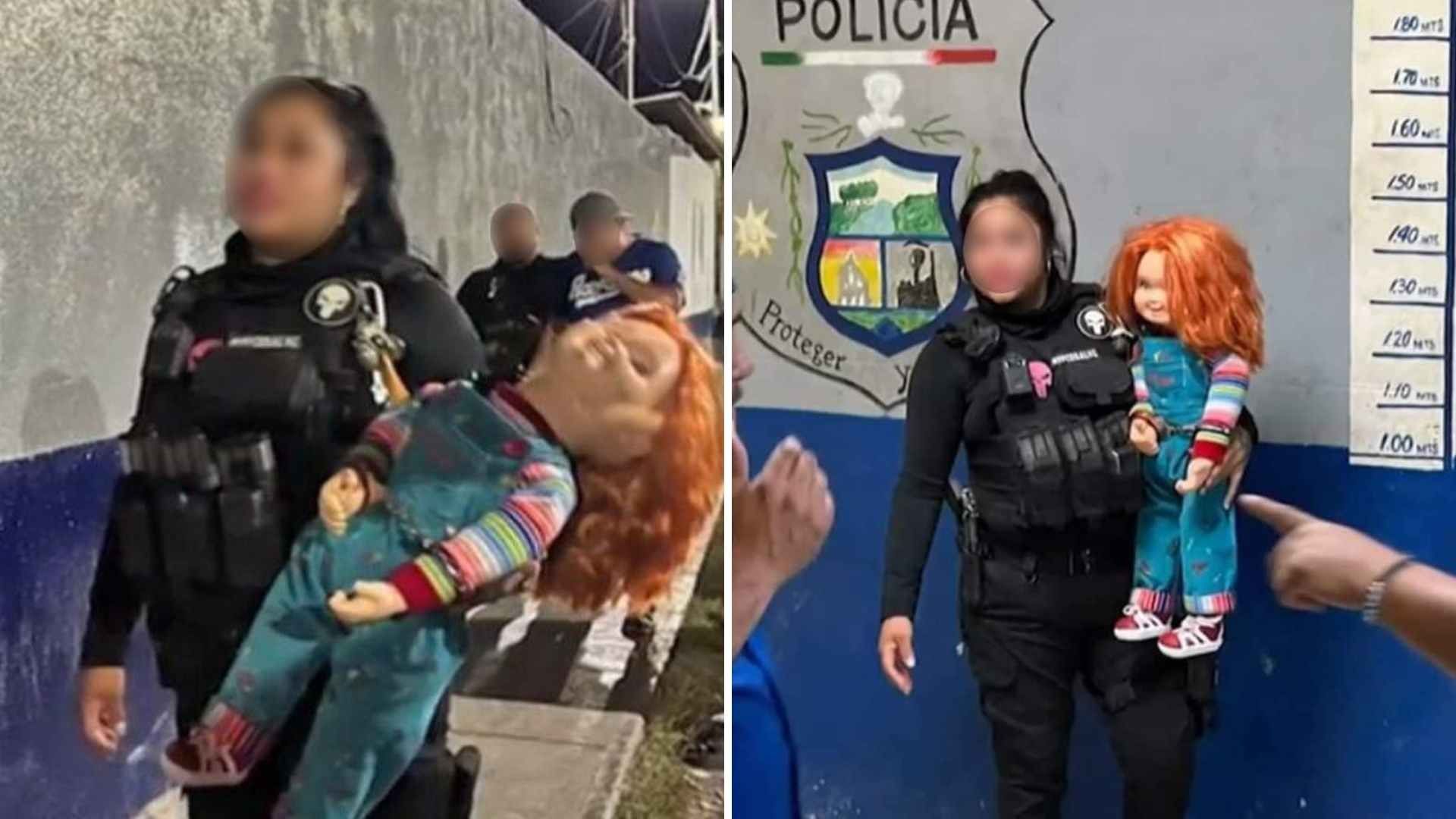 ¡Hasta Esposado! 'Detienen' a Chucky Por Asaltar en Coahuila