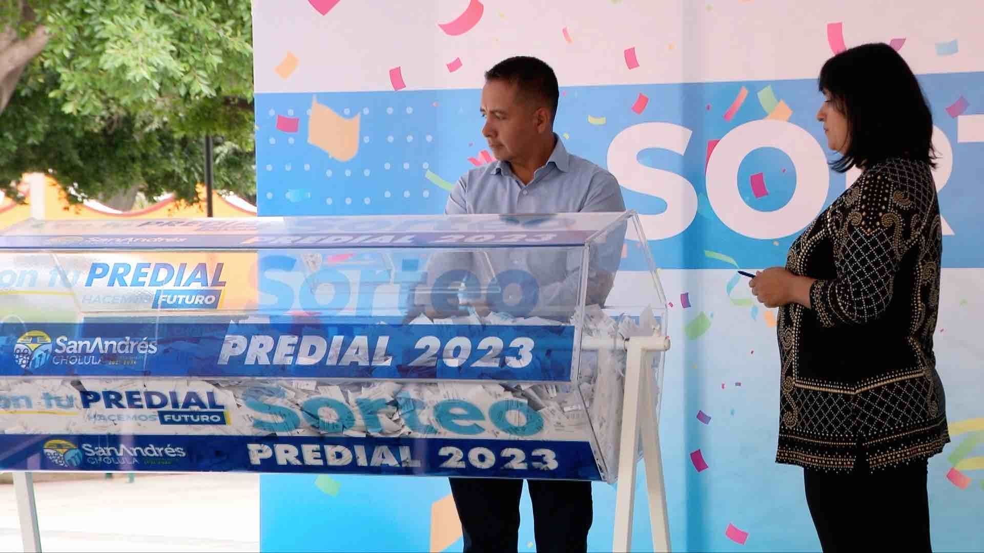 El sorteo 2023 premió a los ciudadanos que realizaron su pago puntal del predial en Puebla