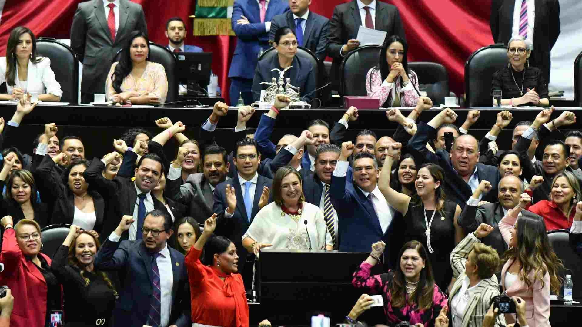 La senadora Xóchitl Gálvez respondió al Quinto Informe de AMLO