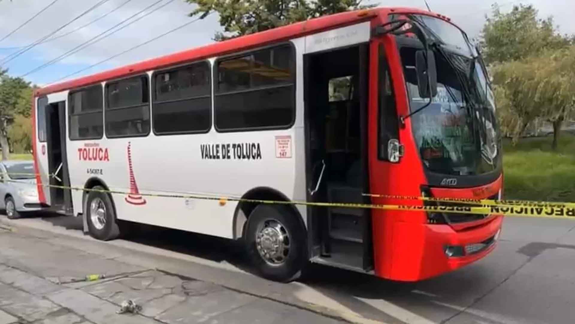 El autobús de pasajeros se dirigía hacia San Mateo Atenco 