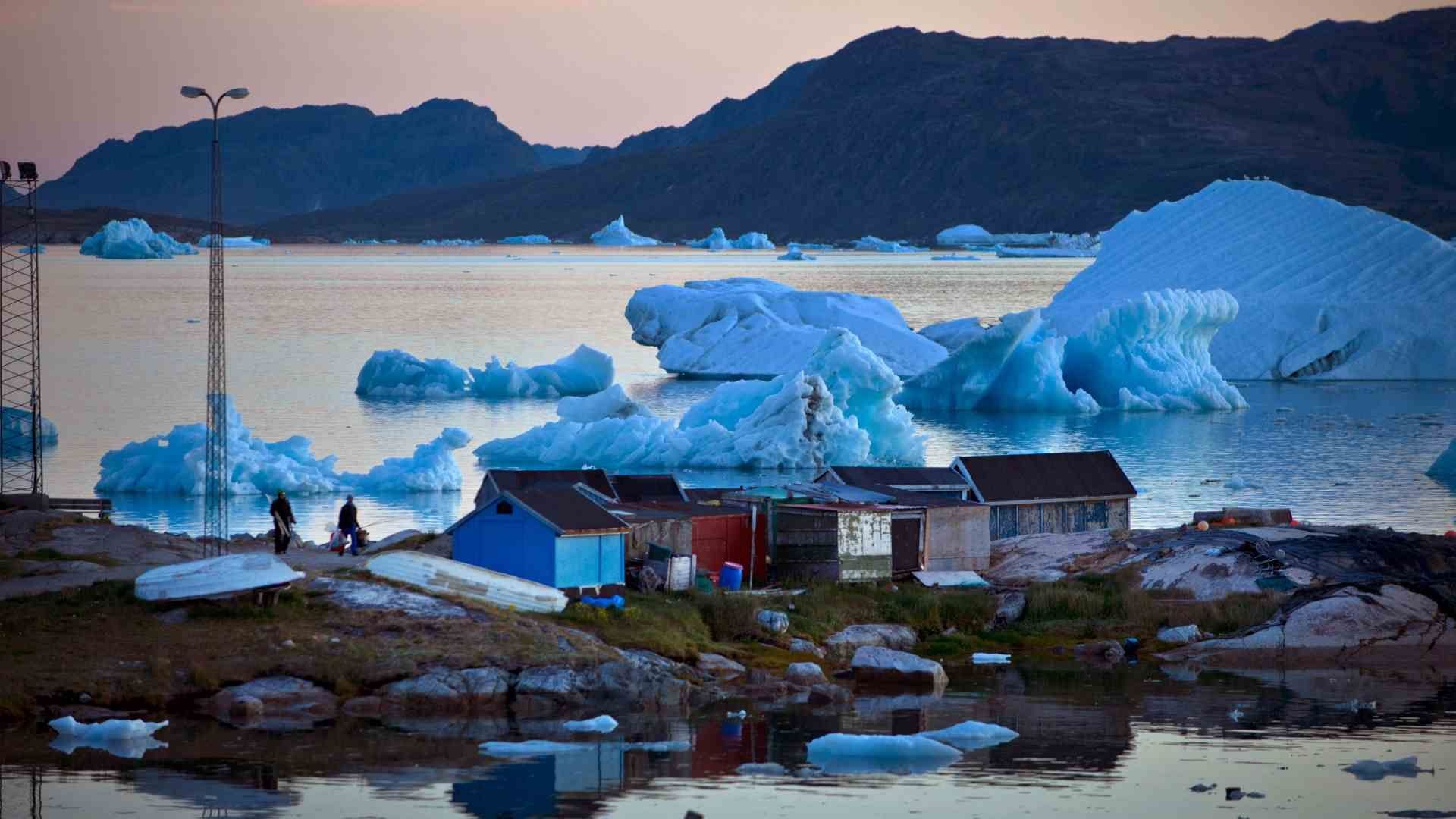 Hielo de Groenlandia es afectado por el cambio climático