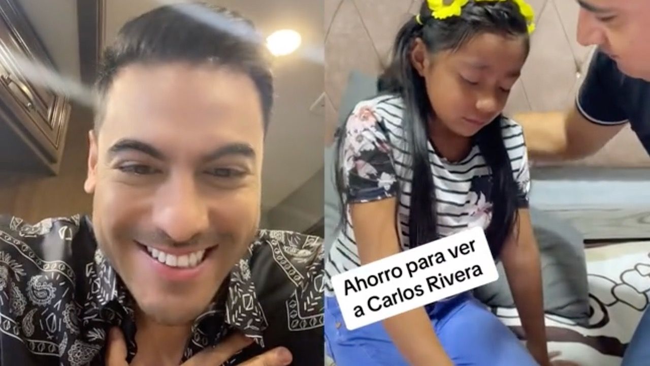 Carlos Rivera invita a concierto a niña que ahorró 3 años para verlo