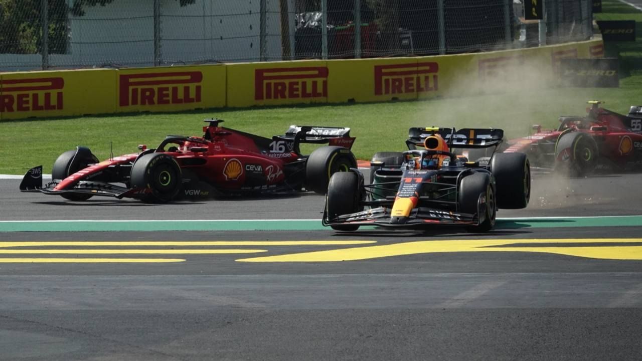 Checa qué pasó con el choque de Checo Pérez en el GP de México 2023