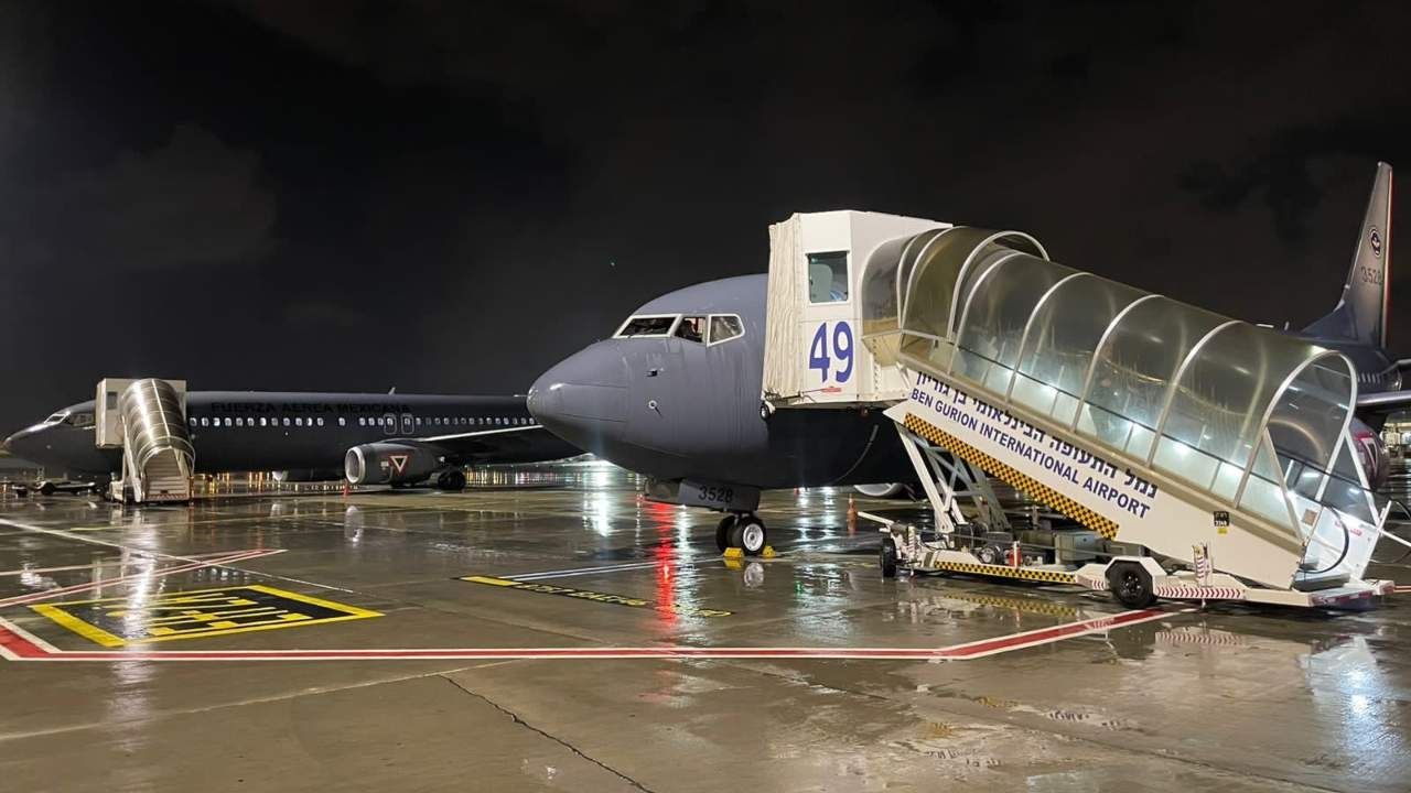 Vuelan a Madrid Aviones con Mexicanos desde Israel