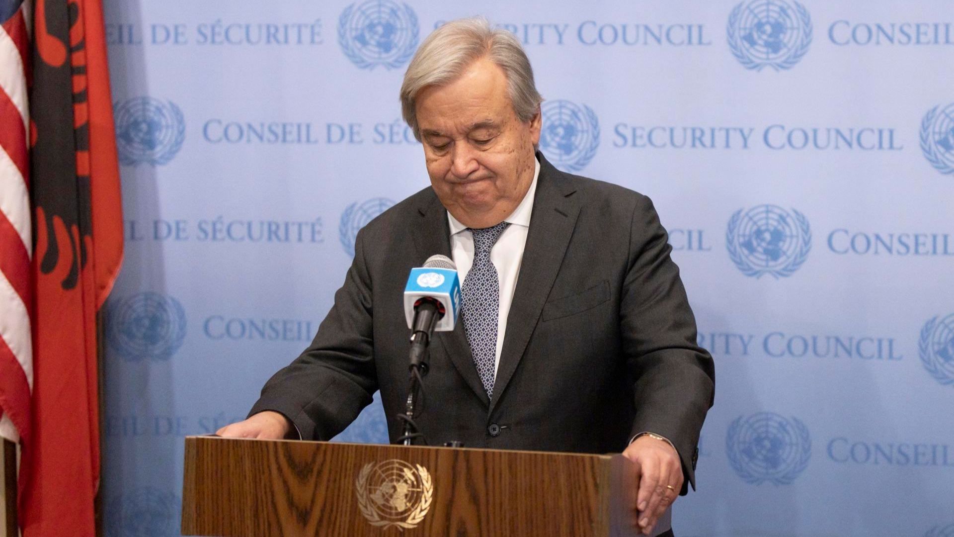 l Secretario General de las Naciones Unidas, António Guterres