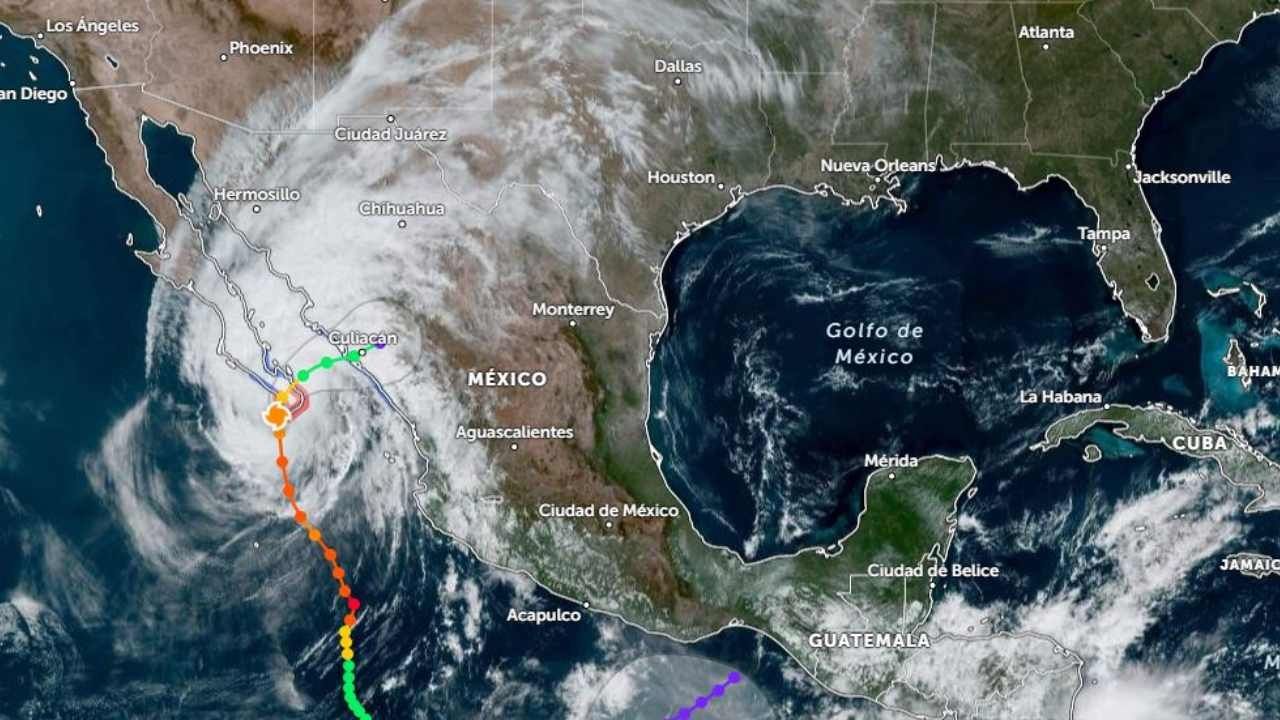 Huracán Norma y su trayectoria por Baja California Sur