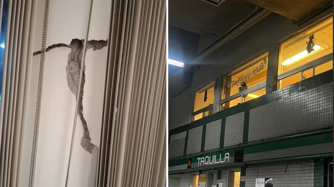 Reportan daños en estación Oceanía de la Línea B del Metro
