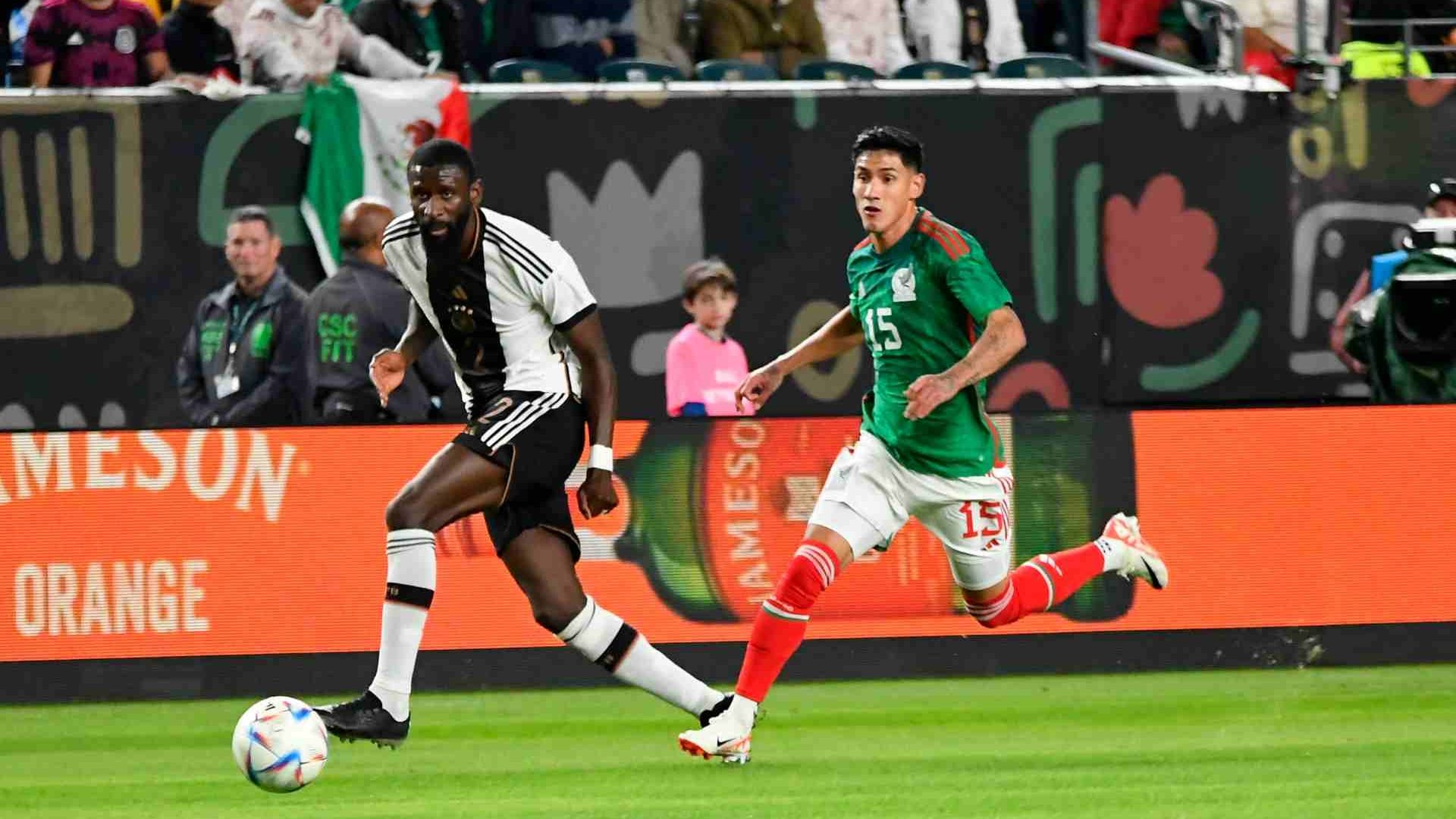 El partido amistoso internacional entre Alemania y México fue en el Lincoln Financial Field en Filadelfia