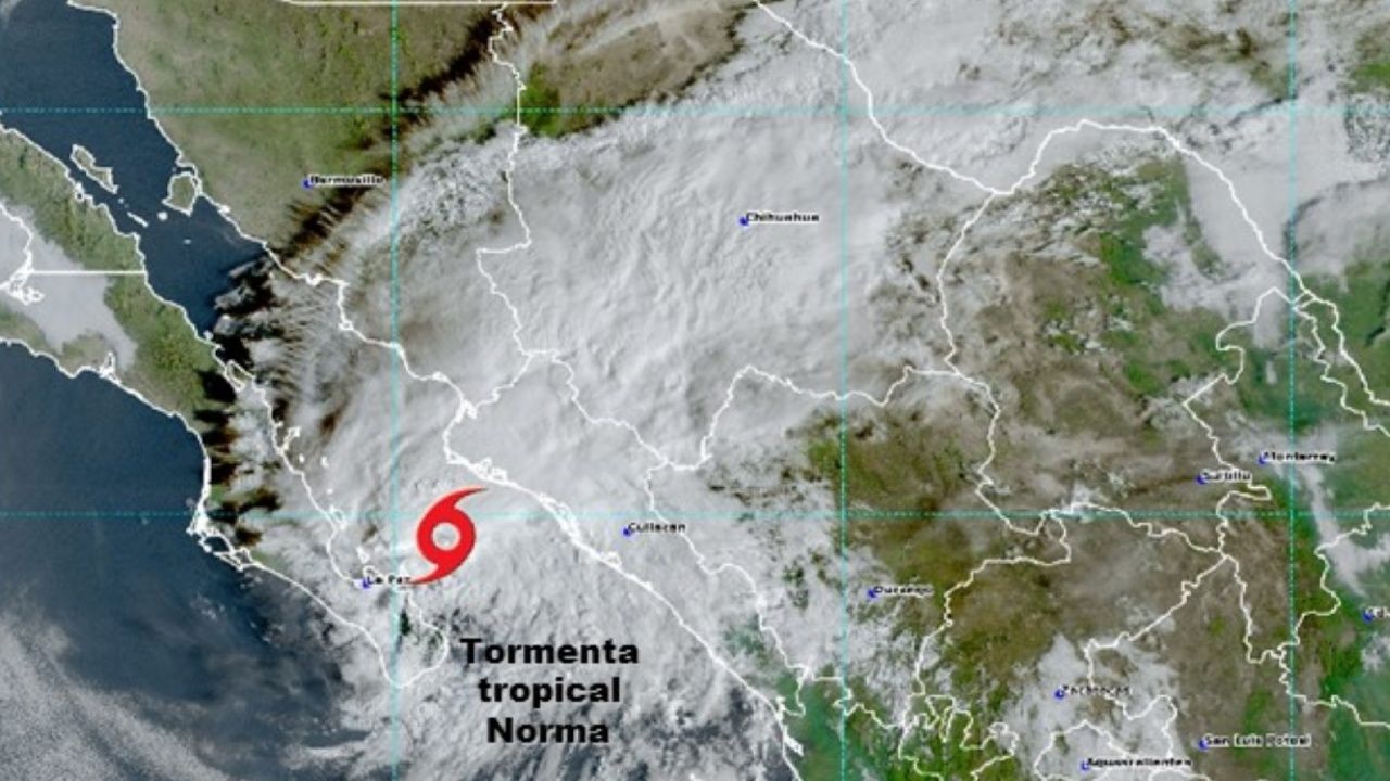 Norma Va a Sinaloa con Fuerte Oleaje; Llegaría Hasta Chihuahua y Durango