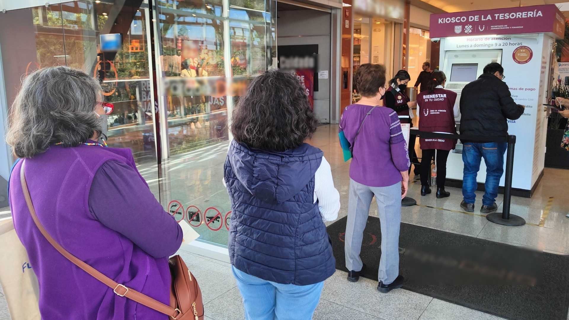 Kioskos de la Tesorería deCDMX en plazas comerciales