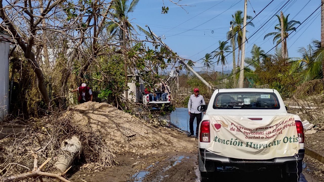 Otis afectó cultivos de maíz, mango, limón y copra en Guerrero