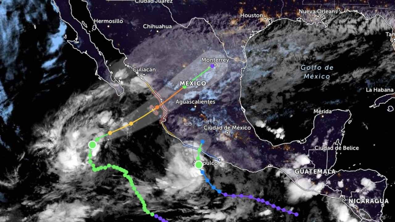 Alerta en México por impacto del huracán Lidia