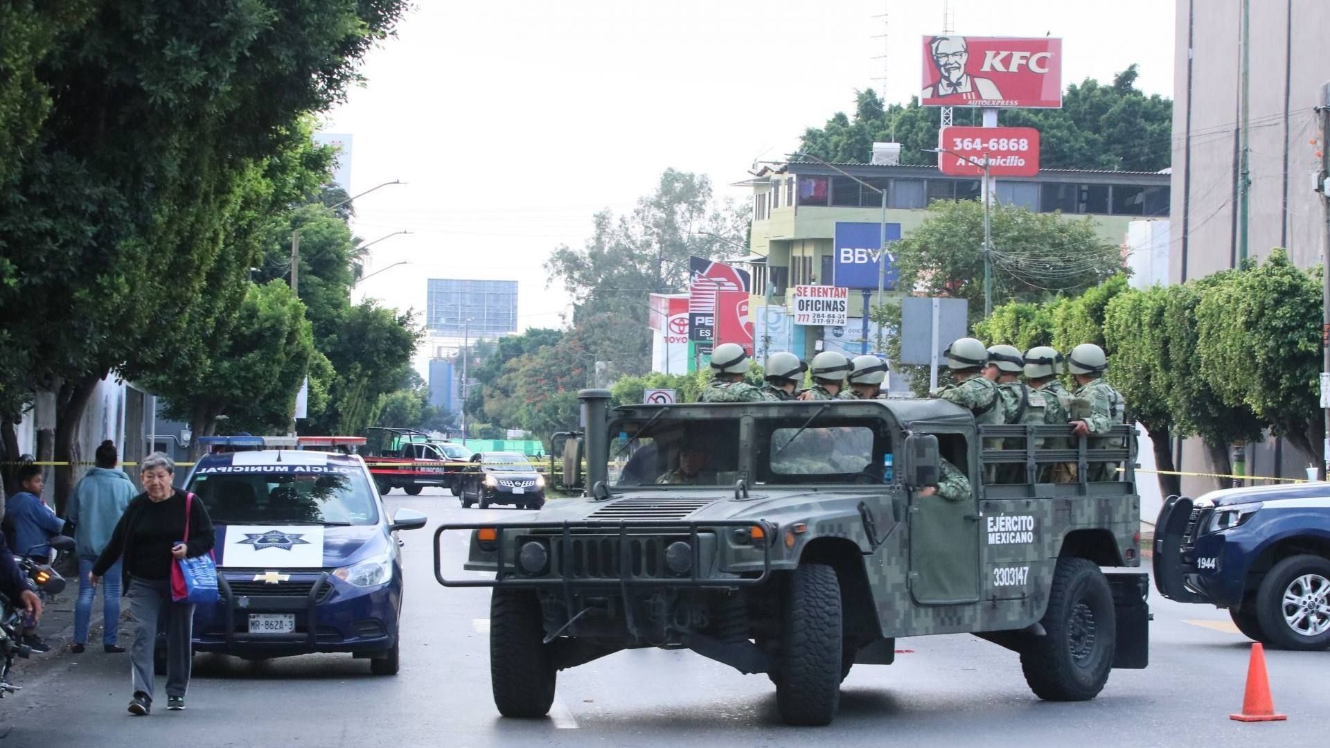 Balacera hoy, 20 de noviembre de 2023 en Cuernavaca, Morelos