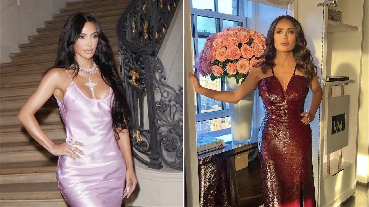 Kim Kardashian se disfrazó de Salma Hayek para Halloween