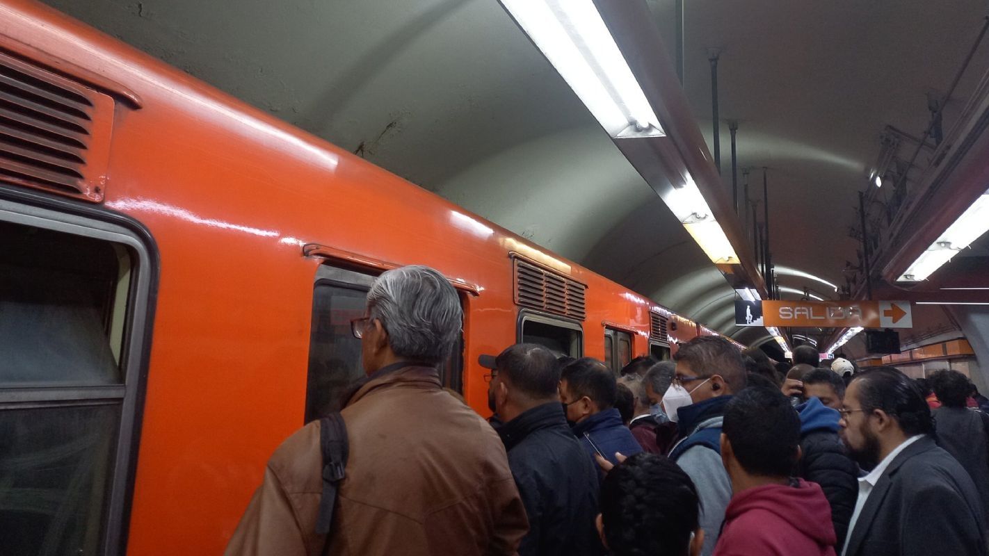 La Línea 7 del Metro CDMX presentó problemas en su servicio este 23 de noviembre de 2023