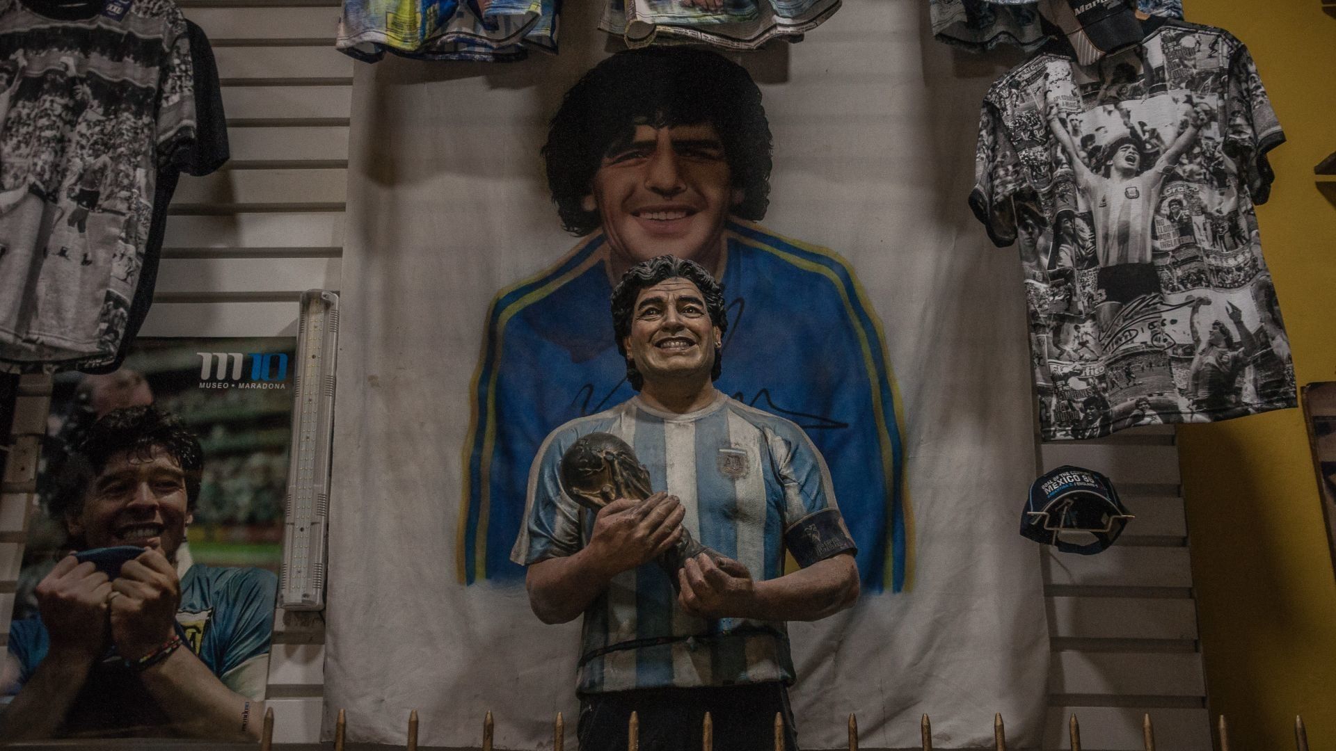 Maradona murió el 25 de noviembre de 2020 a los 60 años de edad. Foto: Cuartoscuro