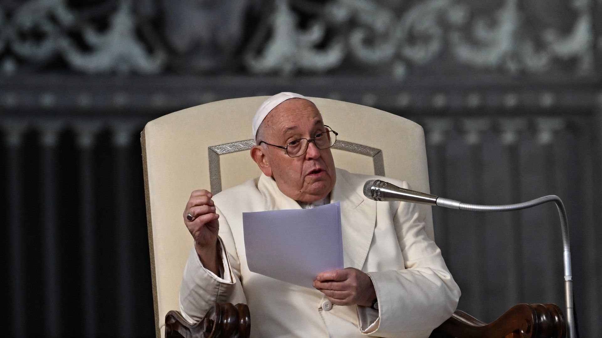 Papa Francisco en audeincia