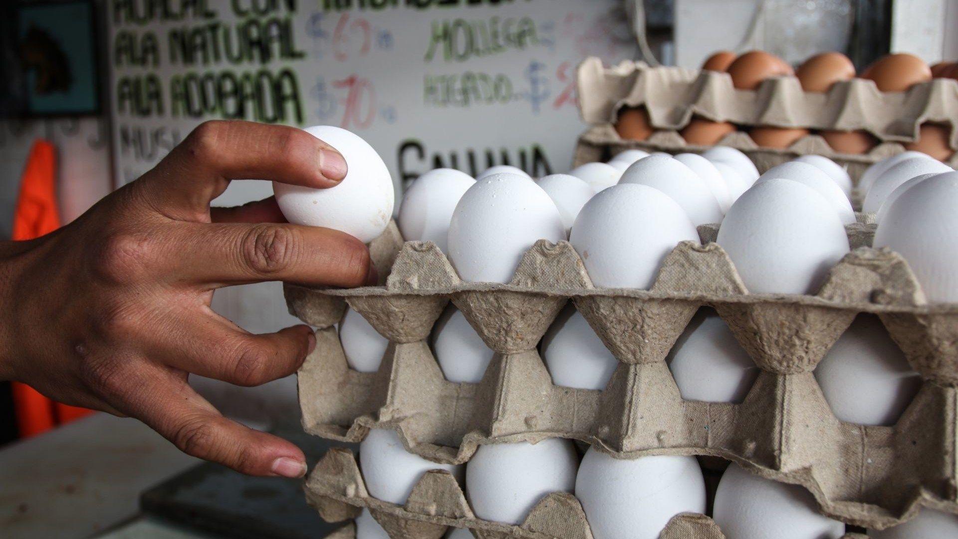 El huevo es uno de los productos que se han encarecido.