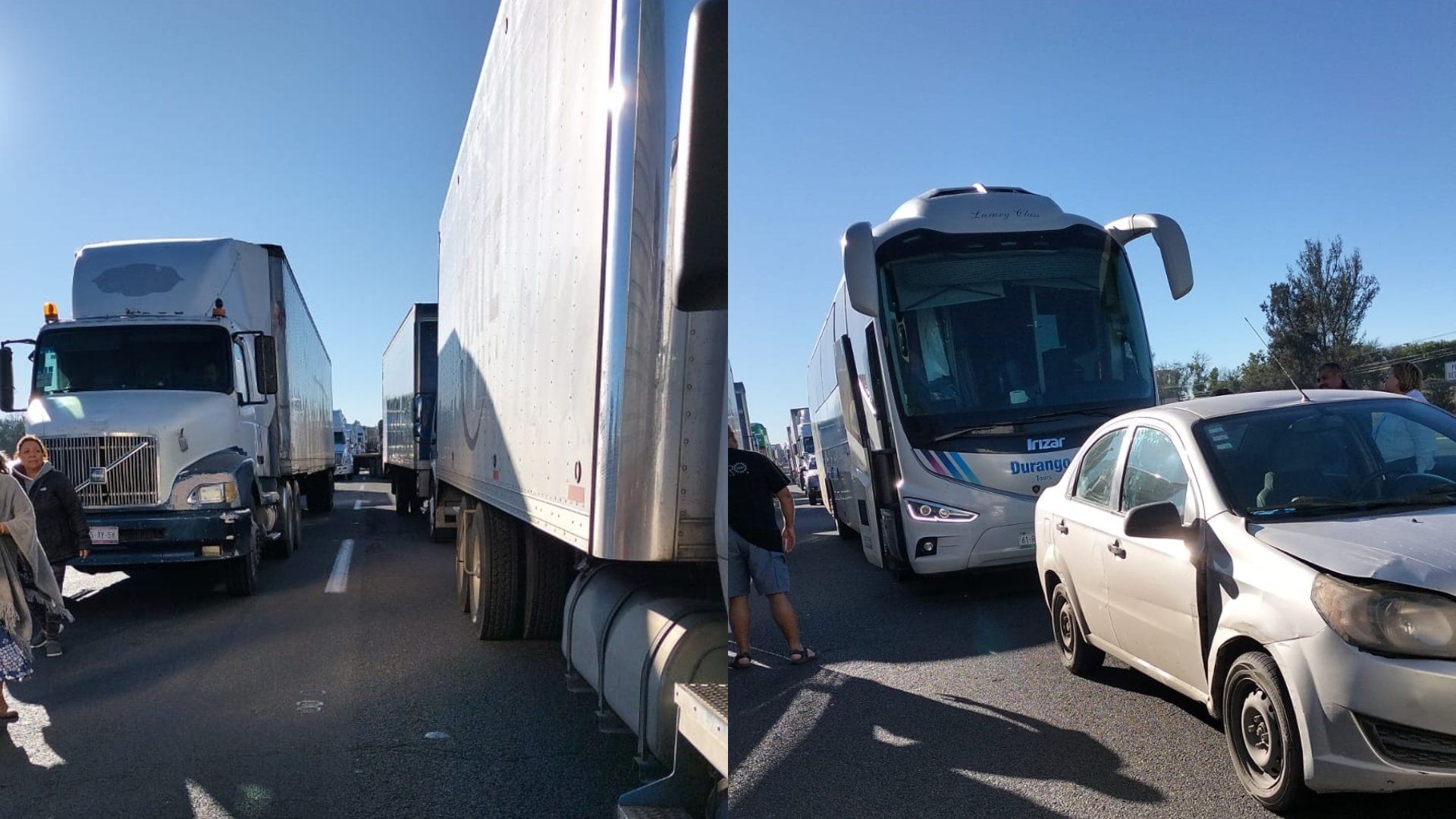 Qué pasó en la carretera México-Querétaro hoy 16 de noviembre 2023