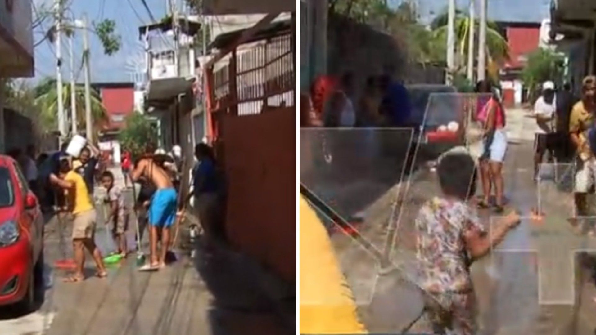 Video: Habitantes de Acapulco Bailan por Llegada de Agua Potable