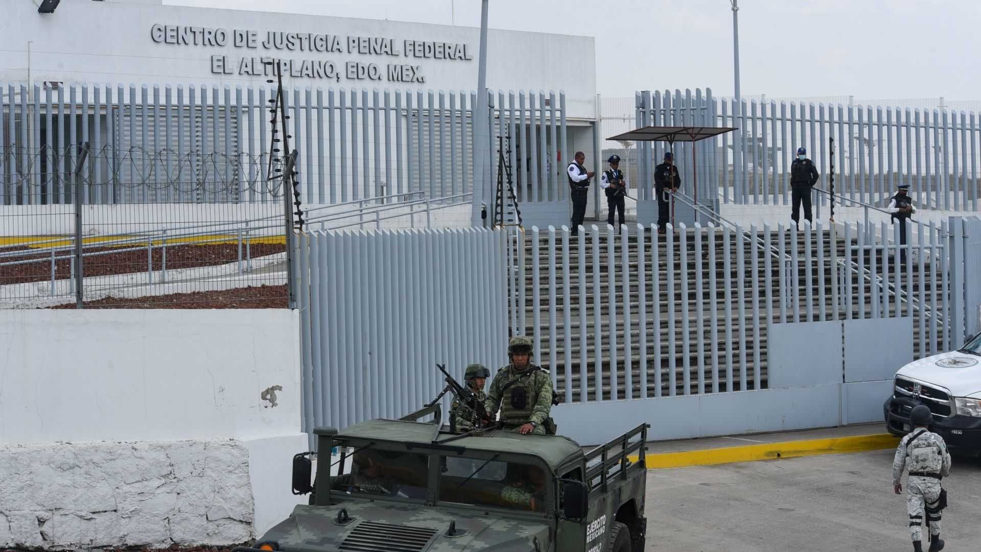 Vista del penal de máxima seguridad de El Altiplano