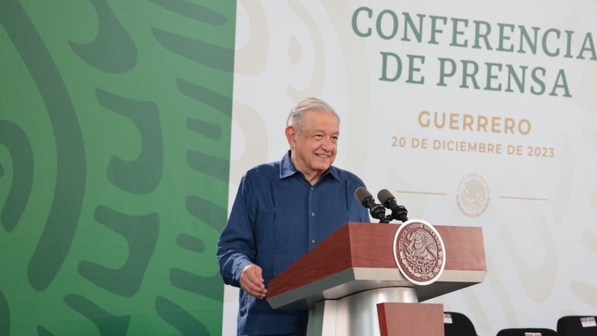 Andrés Manuel López Obrador en Acapulco, Guerrero