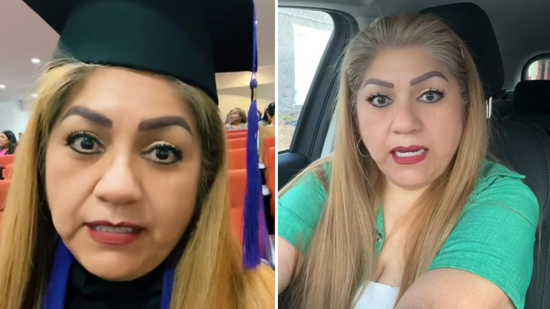 Mamá se graduó de preparatoria pero sus hijos no fueron a la graduación