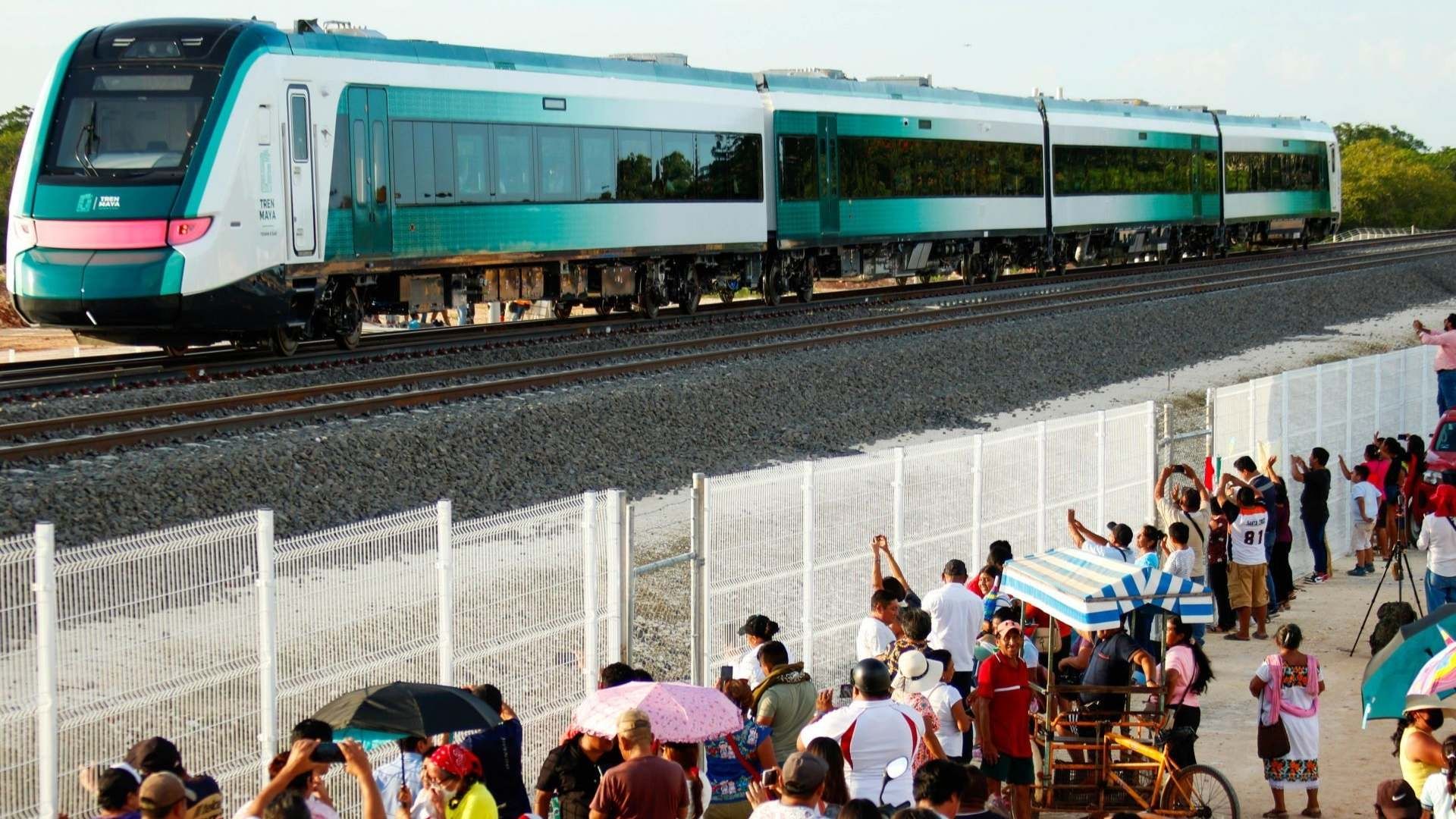 El Tren Maya contempla más de mil 500 kilómetros de vía férrea para transporte de carga, turistas y pasajeros. Foto: Cuartoscuro