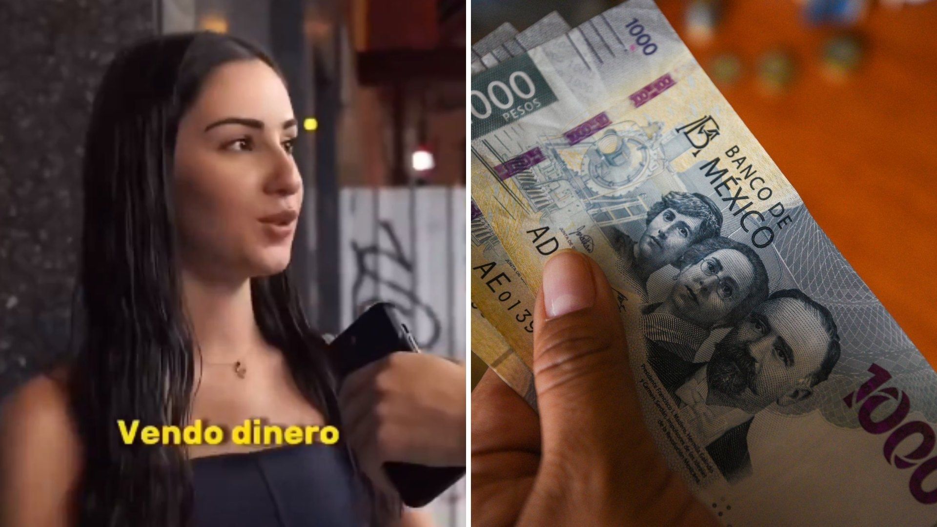 Mujer Vende Dinero Con Olor Corporal