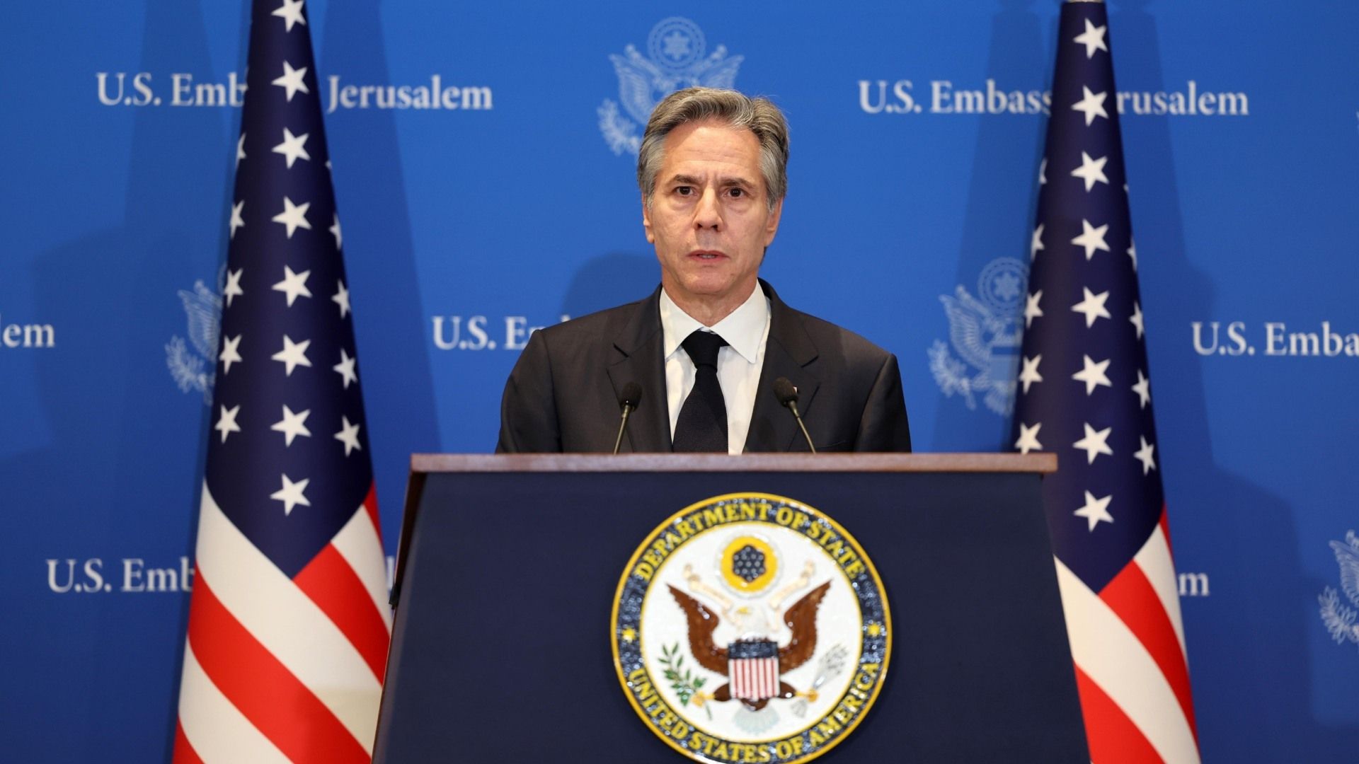 El jefe de Estado de Estados Unidos, Antony Blinken, urge a Israel a frenar ataques contra civiles en Gaza. Foto: EFE