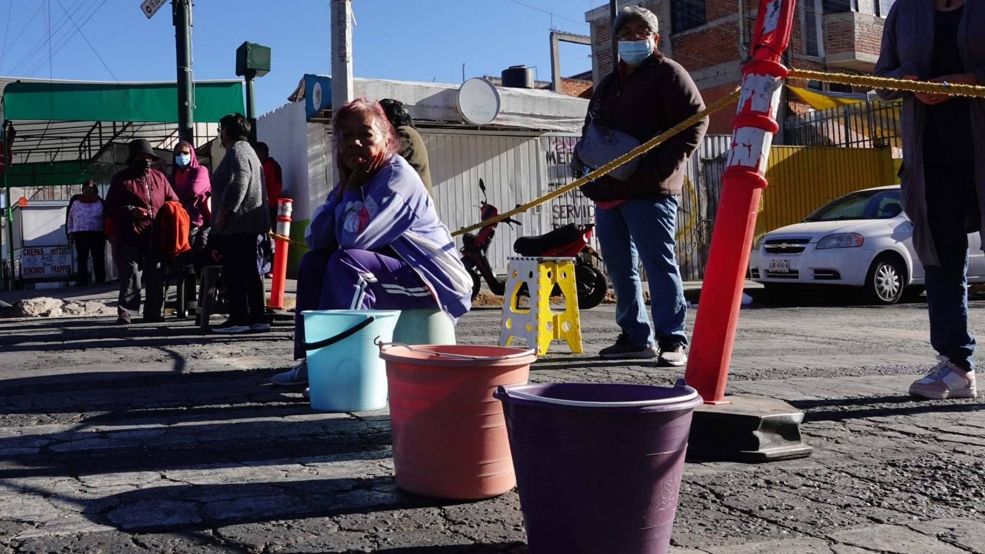 Recortes de agua en CDMX en enero y febrero 2024 por tandeo